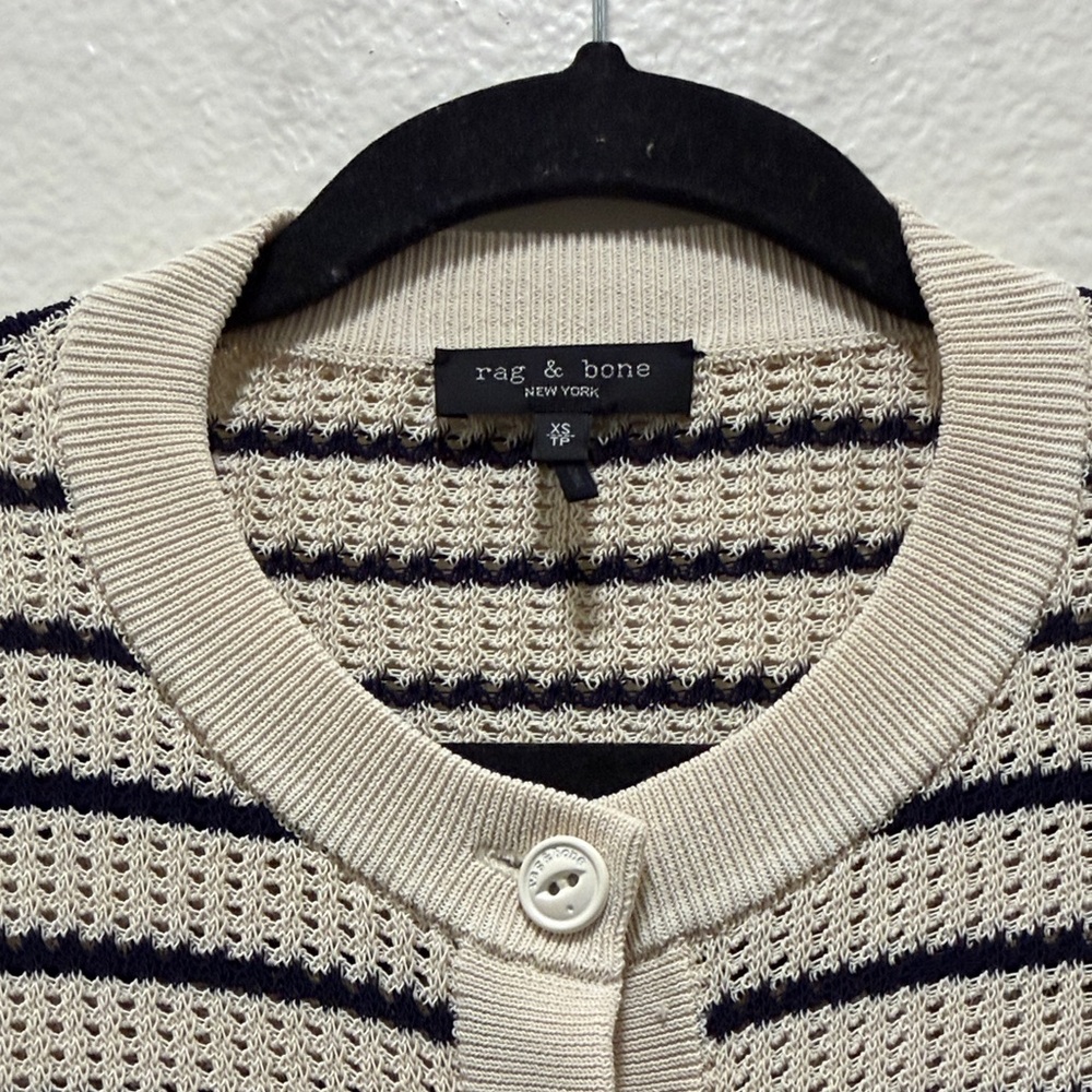 Rag and Bone Viola Striped Cardigan Size: XS - Picture 8 of 12